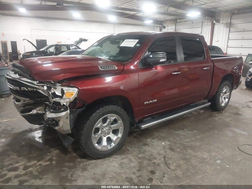1C6SRFFT7KN825419 2019 RAM 1500 photo no. 2