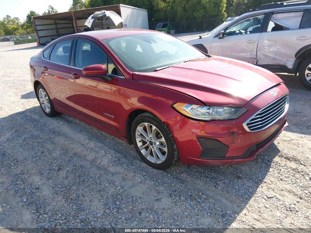 3FA6P0LU9KR256571 2019 FORD FUSION HYBRID photo no. 1