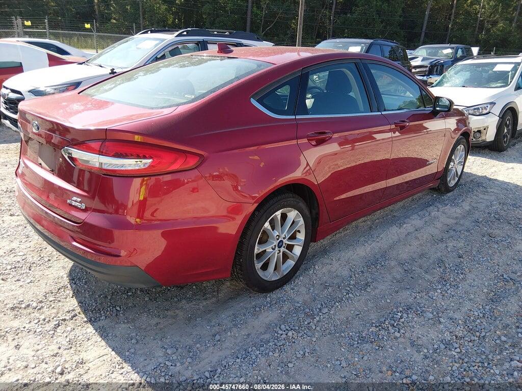 3FA6P0LU9KR256571 2019 FORD FUSION HYBRID photo no. 4