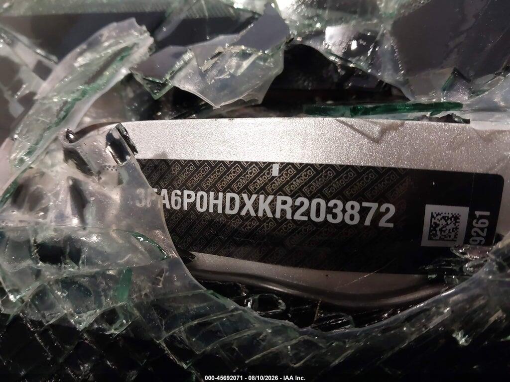 3FA6P0HDXKR203872 2019 FORD FUSION photo no. 9