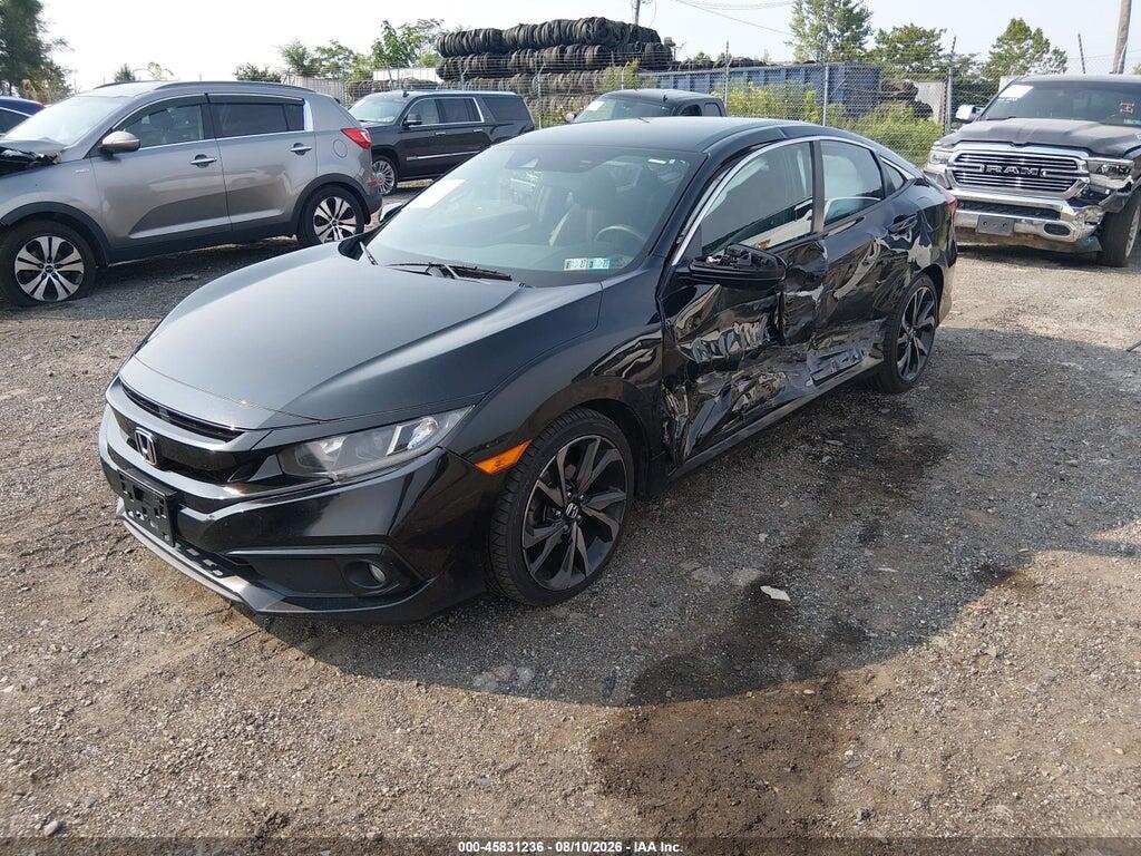 2HGFC2F89LH511511 2020 HONDA CIVIC photo no. 2