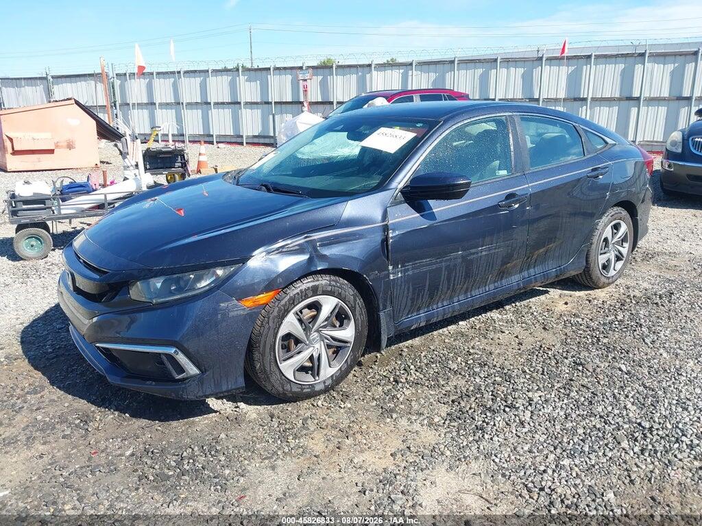 2HGFC2F66LH559837 2020 HONDA CIVIC photo no. 2