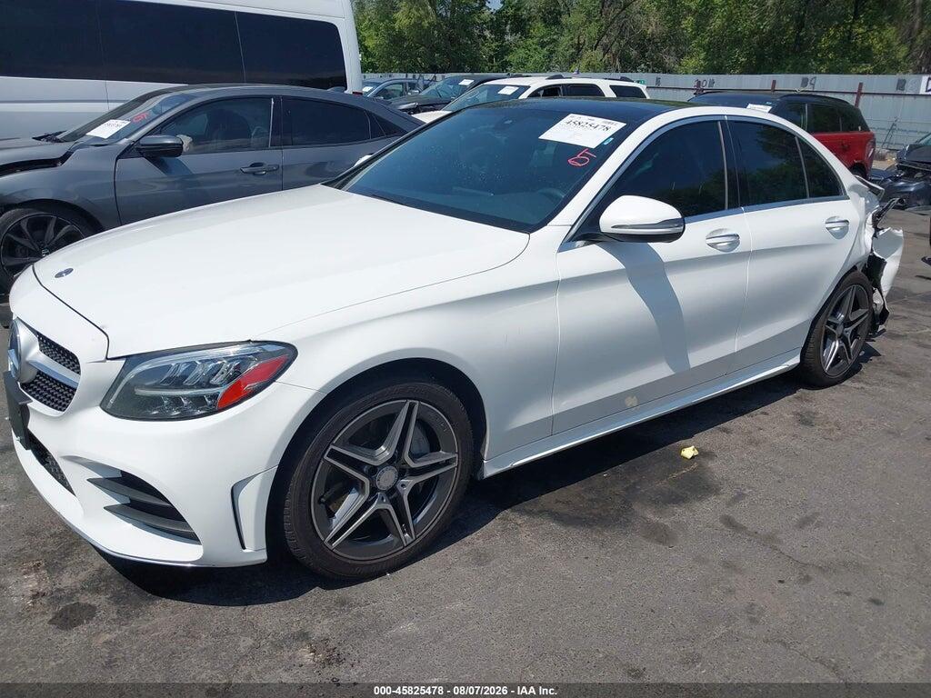 55SWF8EB0LU329979 2020 MERCEDES-BENZ C 300 photo no. 2