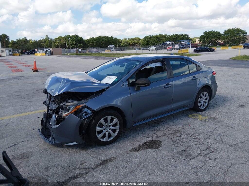 5YFEPRAE7LP085462 2020 TOYOTA COROLLA photo no. 2