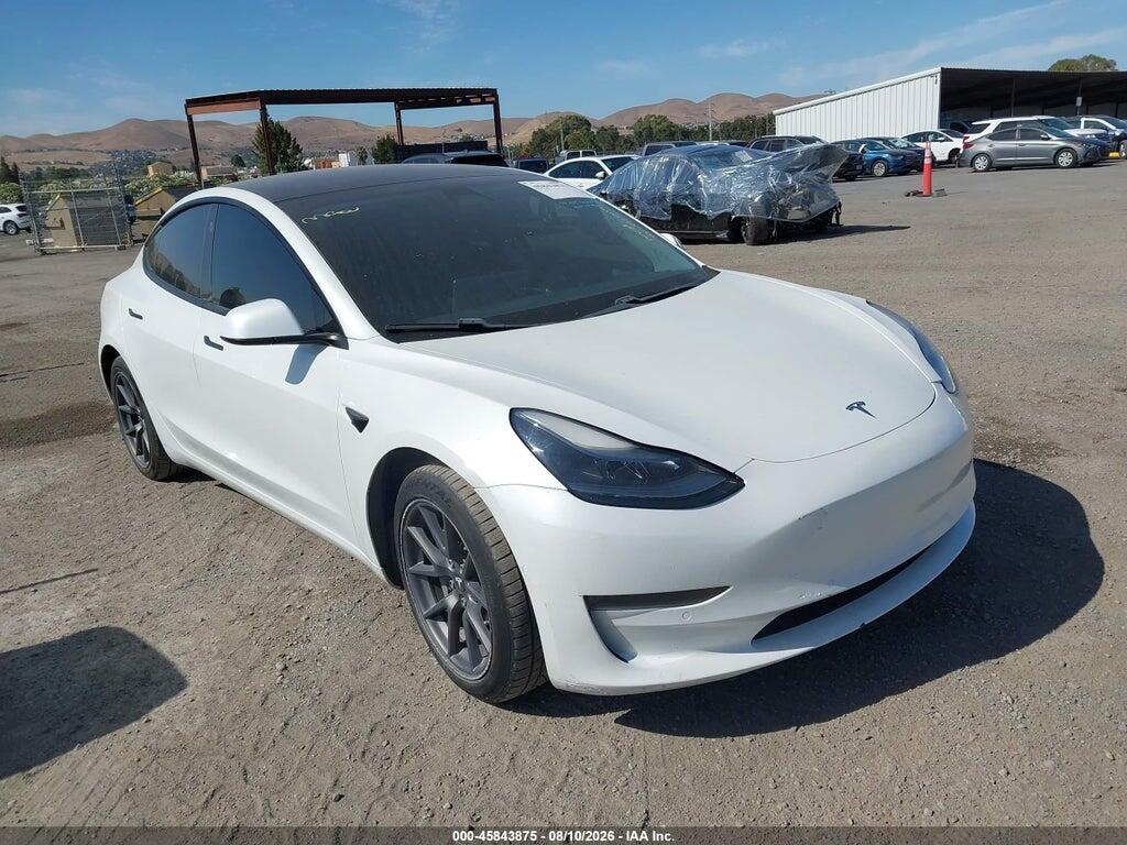 5YJ3E1EA6MF873863 2021 TESLA MODEL 3 photo no. 1