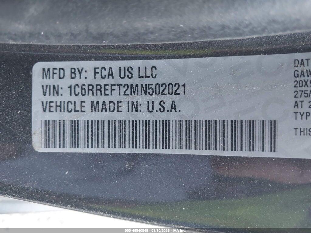 1C6RREFT2MN502021 2021 RAM 1500 photo no. 9