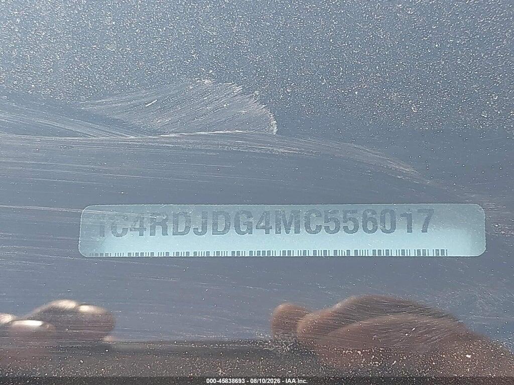 1C4RDJDG4MC556017 2021 DODGE DURANGO photo no. 9