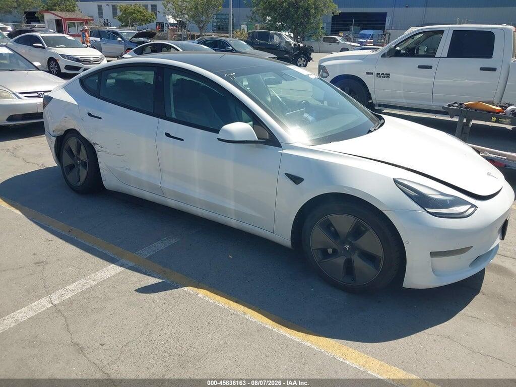 5YJ3E1EA4MF002136 2021 TESLA MODEL 3 photo no. 1
