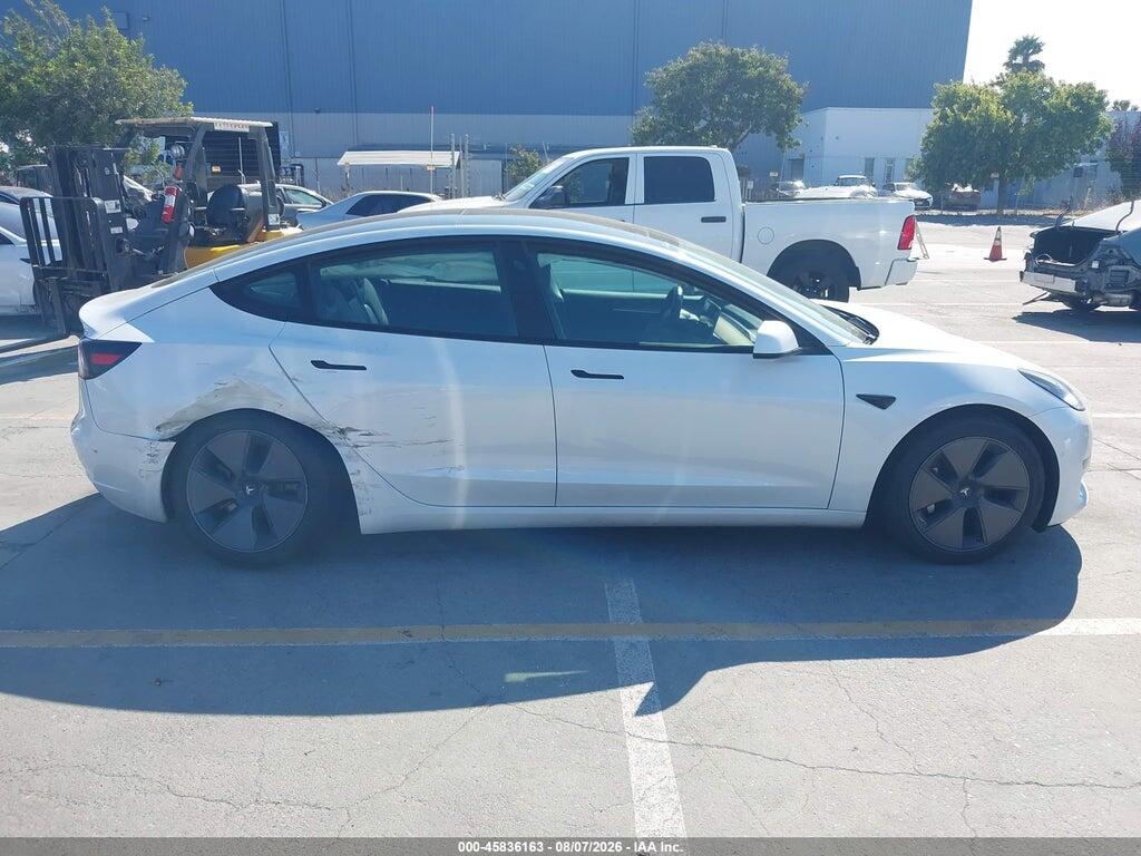 5YJ3E1EA4MF002136 2021 TESLA MODEL 3 photo no. 6