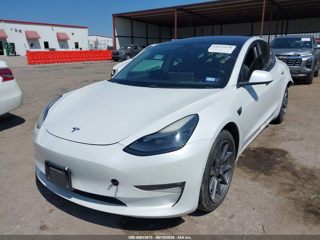 5YJ3E1EB9MF902751 2021 TESLA MODEL 3 photo no. 2