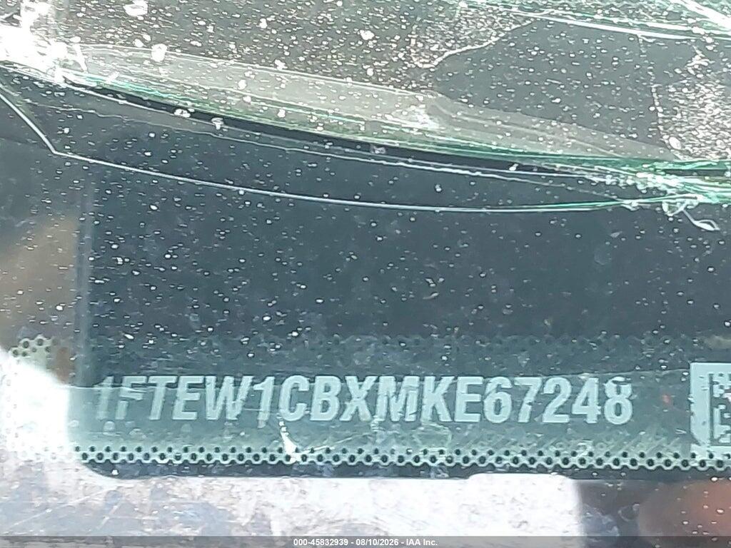 1FTEW1CBXMKE67248 2021 FORD F-150 photo no. 9