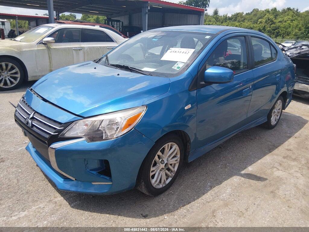 ML32FUFJ6MHF06332 2021 MITSUBISHI MIRAGE G4 photo no. 2