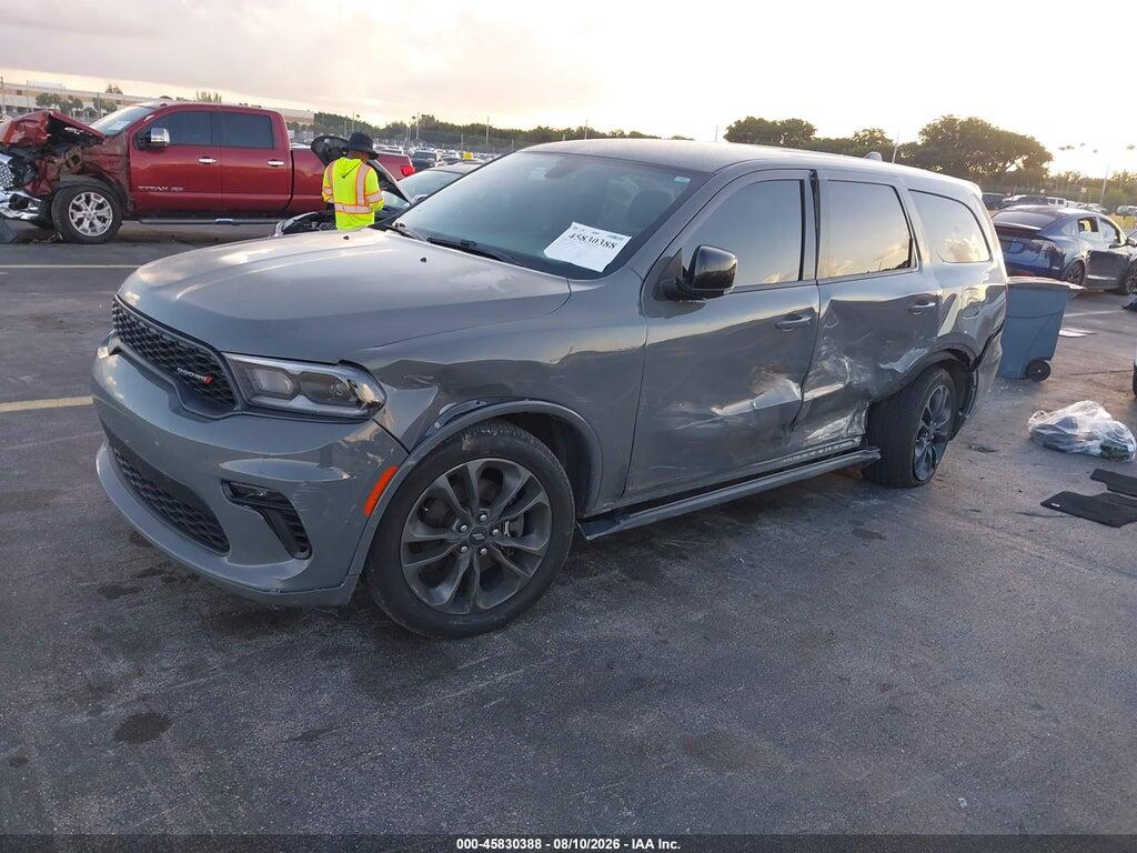 1C4RDHDG4MC689031 2021 DODGE DURANGO photo no. 2