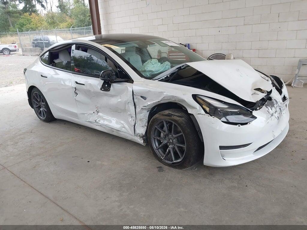 5YJ3E1EA8MF053848 2021 TESLA MODEL 3 photo no. 1