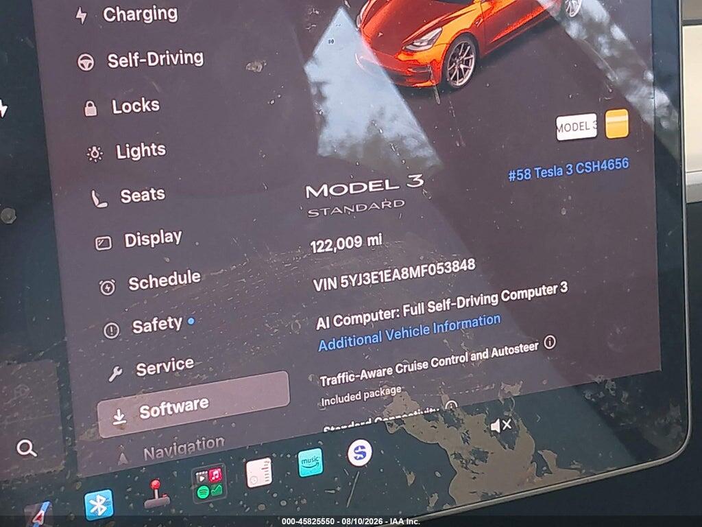 5YJ3E1EA8MF053848 2021 TESLA MODEL 3 photo no. 7