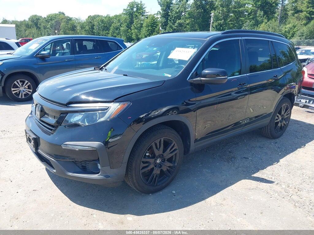 5FNYF6H27MB065445 2021 HONDA PILOT photo no. 2