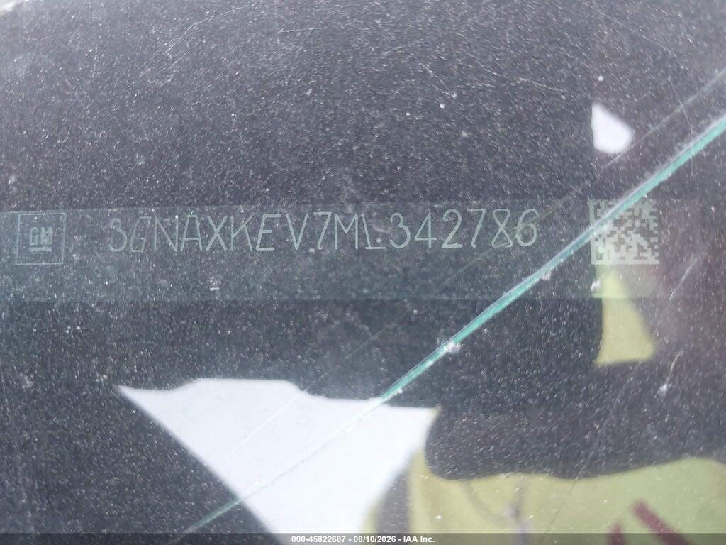 3GNAXKEV7ML342786 2021 CHEVROLET EQUINOX photo no. 9