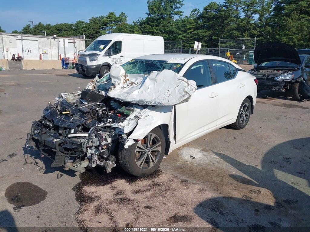3N1AB8CV6MY297231 2021 NISSAN SENTRA photo no. 2