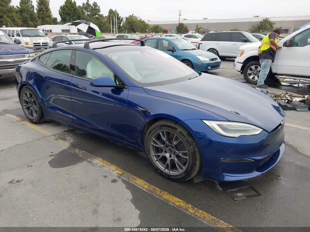 5YJSA1E54MF428368 2021 TESLA MODEL S photo no. 1