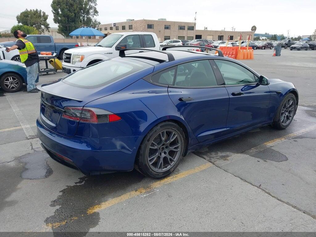 5YJSA1E54MF428368 2021 TESLA MODEL S photo no. 4