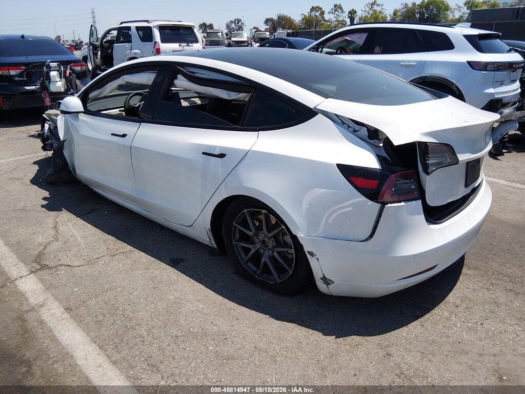 5YJ3E1EA5MF027031 2021 TESLA MODEL 3 photo no. 3