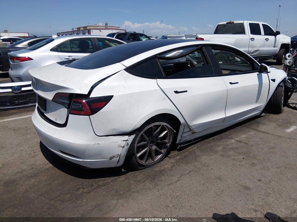 5YJ3E1EA5MF027031 2021 TESLA MODEL 3 photo no. 4