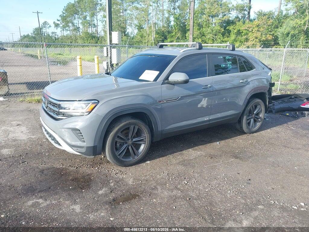 1V2WE2CA1MC221346 2021 VOLKSWAGEN ATLAS CROSS SPORT photo no. 2
