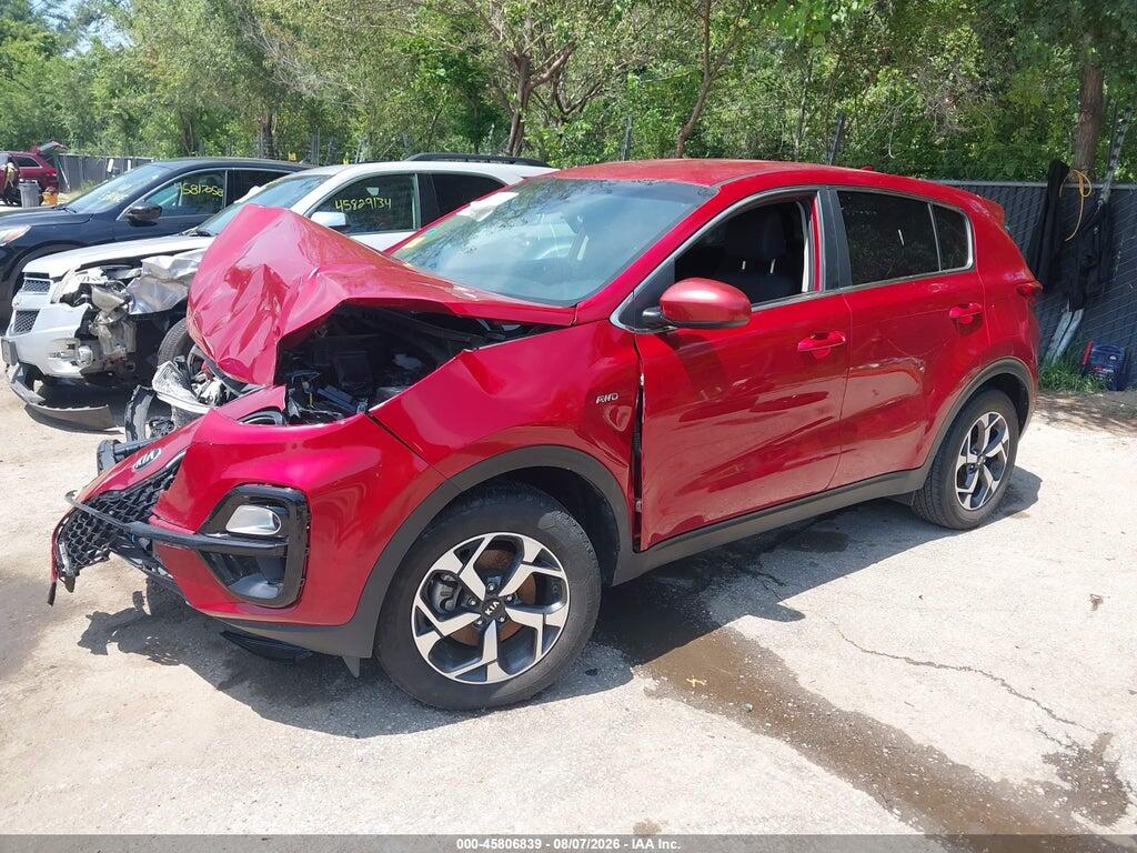 KNDPMCAC8M7901921 2021 KIA SPORTAGE photo no. 2