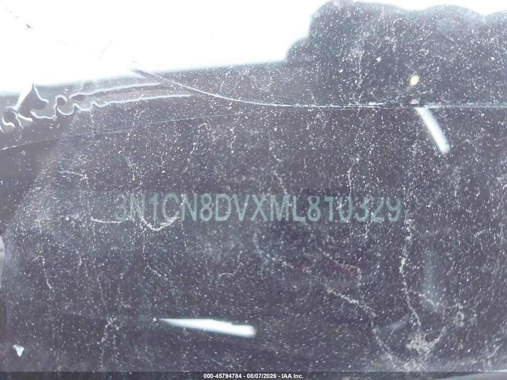 3N1CN8DVXML810329 2021 NISSAN VERSA photo no. 9