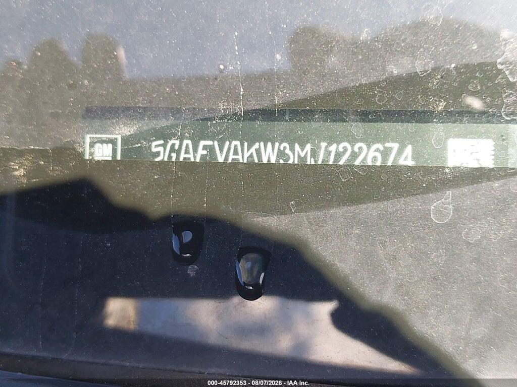 5GAEVAKW3MJ122674 2021 BUICK ENCLAVE photo no. 9