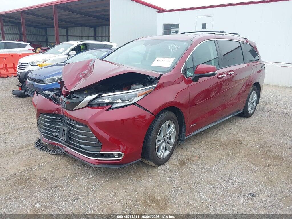 5TDESKFC6MS022973 2021 TOYOTA SIENNA photo no. 2