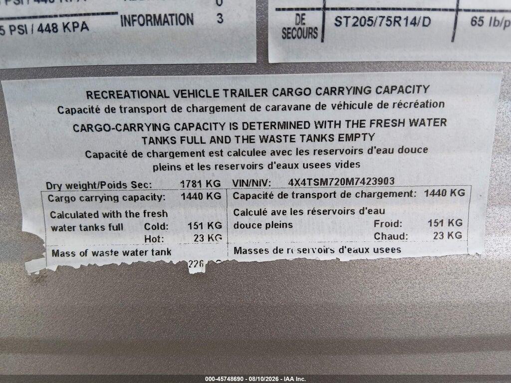 4X42FM720M7423903 2021 FOREST RIVER SALEM  CRUISE LITE photo no. 9
