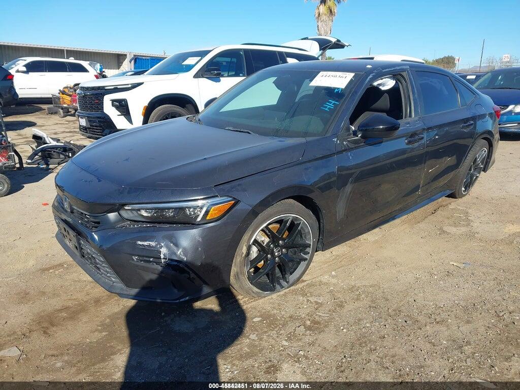 2HGFE2F5XNH573969 2022 HONDA CIVIC photo no. 2