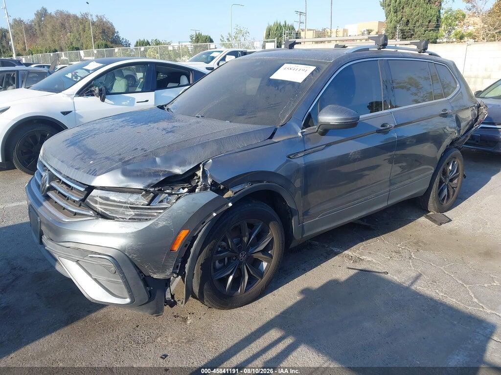 3VV2B7AX2NM014592 2022 VOLKSWAGEN TIGUAN photo no. 2