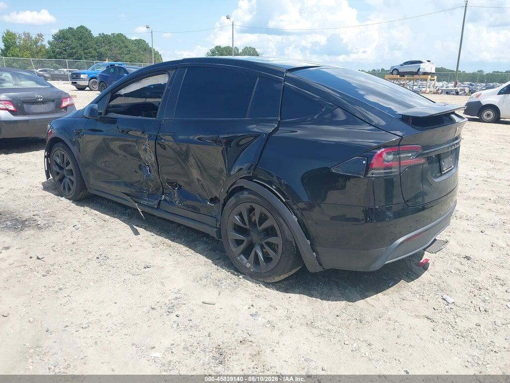 7SAXCBE62NF335335 2022 TESLA MODEL X photo no. 3