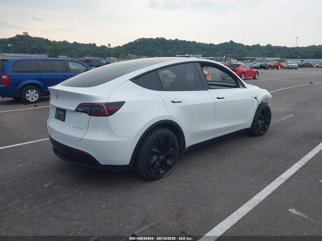 7SAYGDEE7NA012472 2022 TESLA MODEL Y photo no. 4