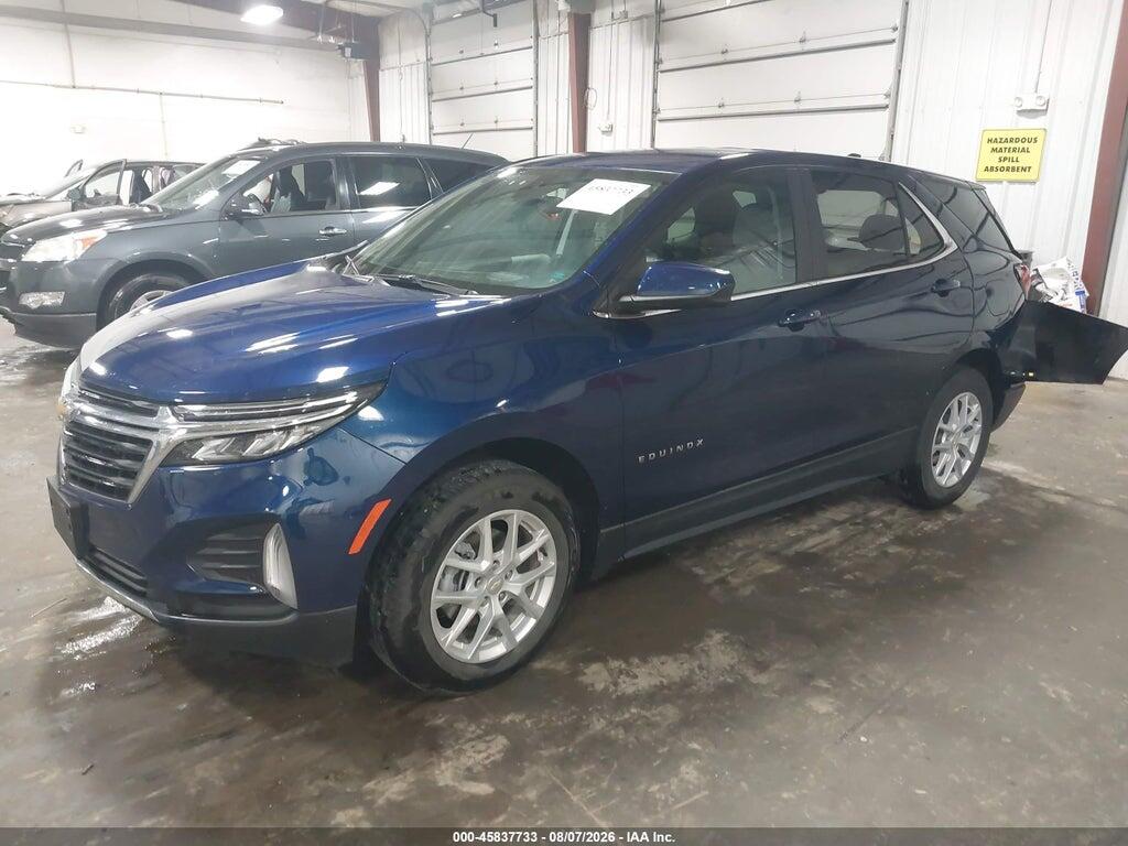 3GNAXUEVXNL158634 2022 CHEVROLET EQUINOX photo no. 2