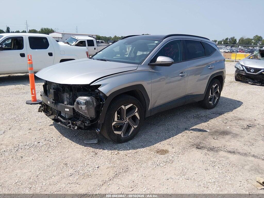 KM8JFCA18NU065671 2022 HYUNDAI TUCSON HYBRID photo no. 2