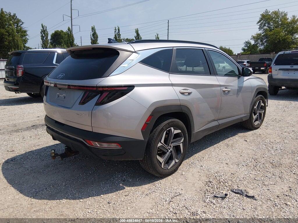 KM8JFCA18NU065671 2022 HYUNDAI TUCSON HYBRID photo no. 4