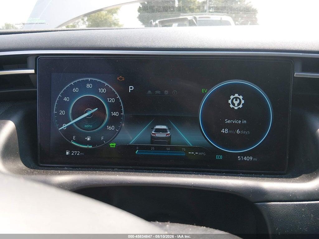 KM8JFCA18NU065671 2022 HYUNDAI TUCSON HYBRID photo no. 7