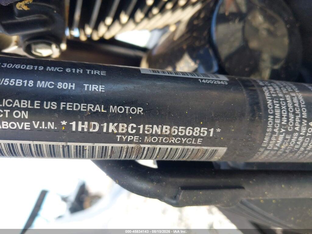 1HD1KBC15NB656851 2022 HARLEY-DAVIDSON FLHX photo no. 10