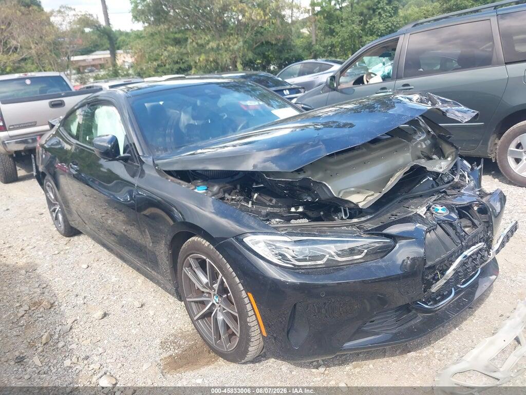 2022 BMW 430I WBA53AP05NCL01312