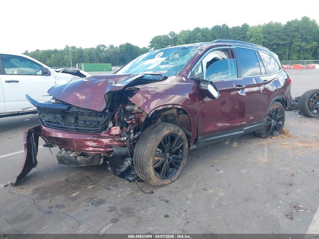 5FNYF6H2XNB084377 2022 HONDA PILOT photo no. 2