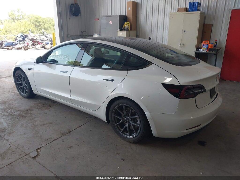 5YJ3E1EB5NF257131 2022 TESLA MODEL 3 photo no. 3