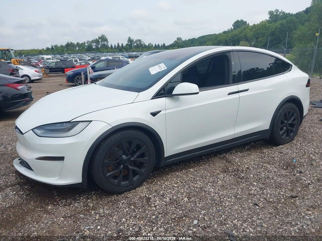 7SAXCBE50NF364131 2022 TESLA MODEL X photo no. 2