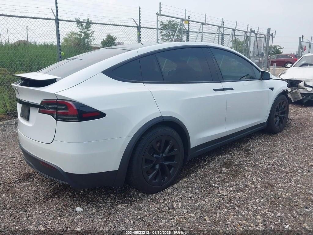 7SAXCBE50NF364131 2022 TESLA MODEL X photo no. 4