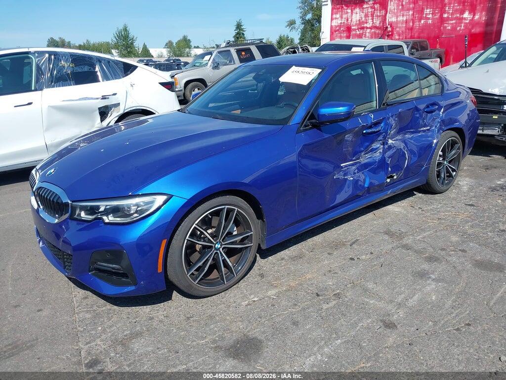 3MW5R7J01N8C35505 2022 BMW 330I photo no. 2