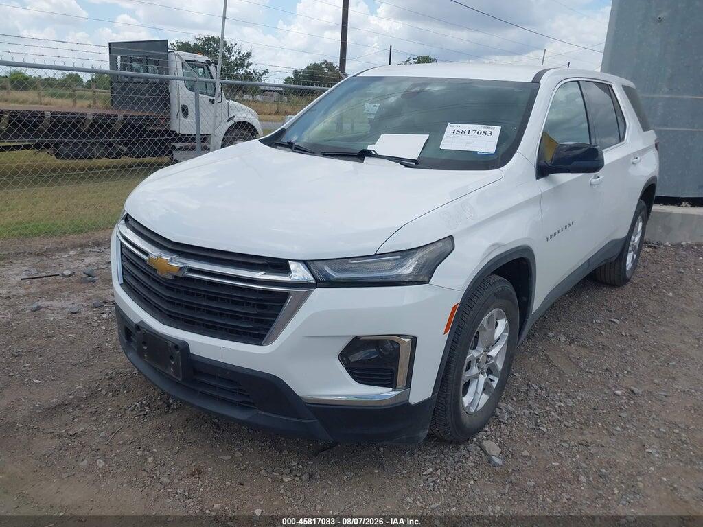 1GNERFKW2NJ137739 2022 CHEVROLET TRAVERSE photo no. 2