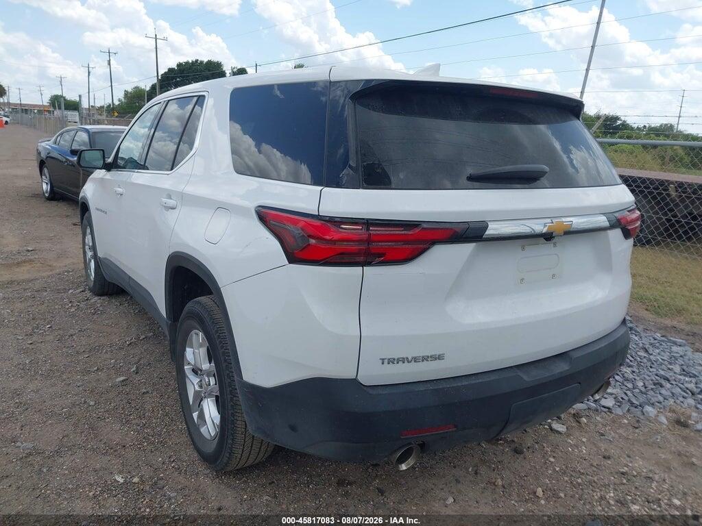1GNERFKW2NJ137739 2022 CHEVROLET TRAVERSE photo no. 3