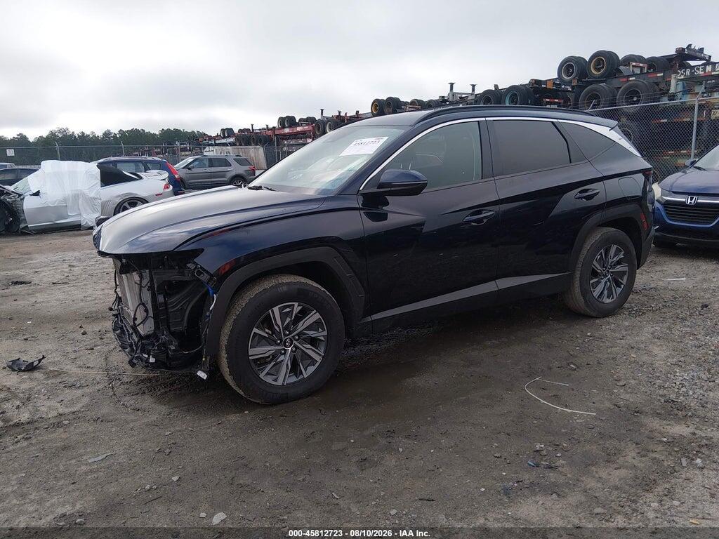 KM8JBCA18NU018863 2022 HYUNDAI TUCSON HYBRID photo no. 2